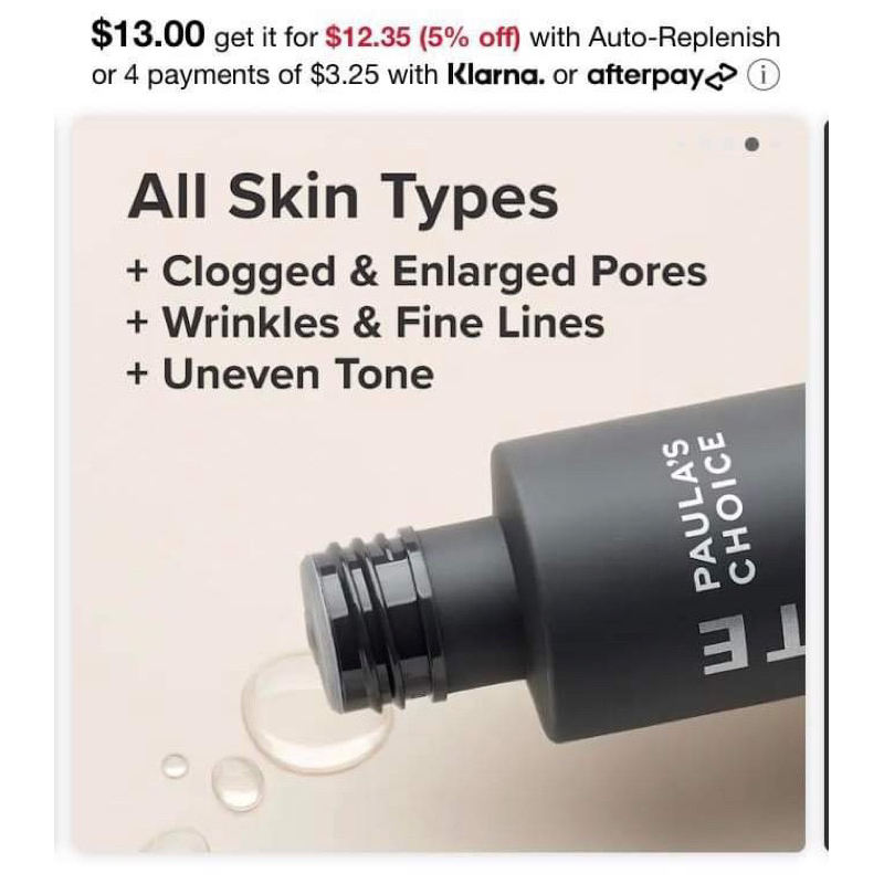 Tẩy tế bào chết BHA 2% hãng peola choice