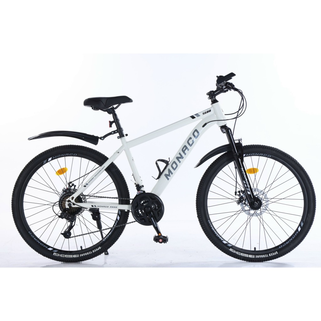 Xe đạp thể thao MONACO chính hãng 24 CẤP ĐỘ - 26inch tay gập - dây phanh ÂM - yên lỗ êm thoáng khí - bàn đạp chống trượt