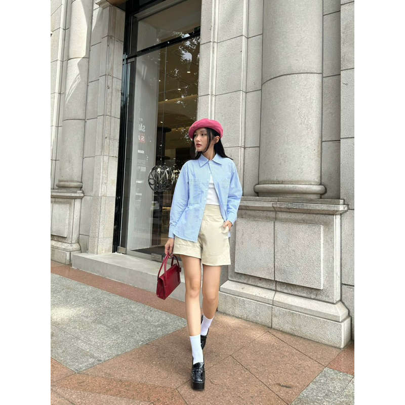 ÁO SƠ MI SỌC XANH