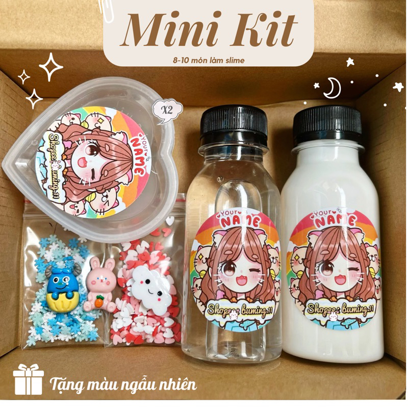 Bộ Kit Làm Slime Mini