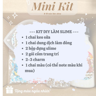 Bộ Kit Làm Slime Mini