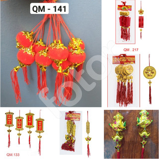[FREESHIP] DÂY TREO TRANG TRÍ NGÀY TẾT NHIỀU MẪU (BỊCH 10 CÁI)