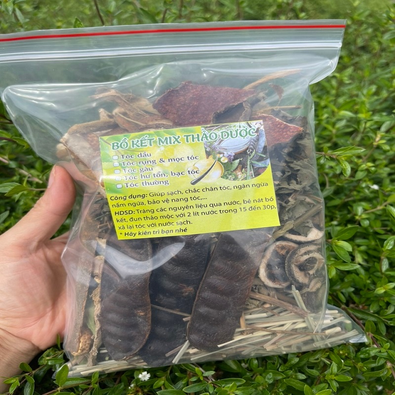Bồ kết mix thảo dược