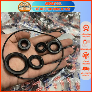 Bộ phớt máy dream/wave, phớt mâm điện nok 6 chi tiết dream/wave abomtool