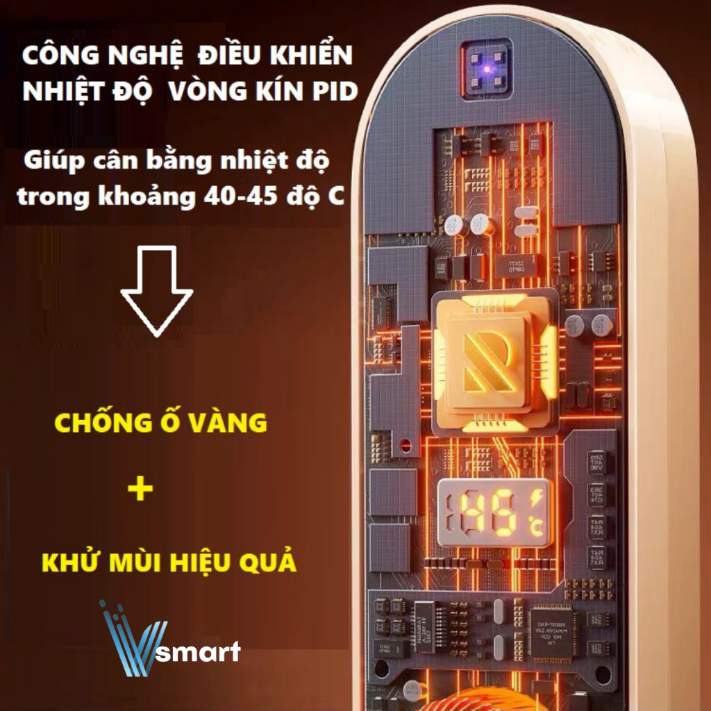 Máy Sấy Giày Shoe Dryer Đa Năng, Làm Khô Siêu Nhanh Tia UV Khử Trùng Tiêu Diệt Vi Khuẩn, Khử Mùi Hôi, Hẹn Giờ Thông Minh