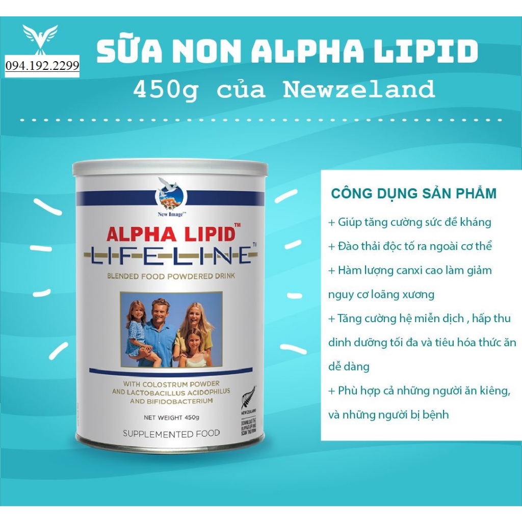 Combo 2 Sữa non Alpha Lipid hàng chính hãng date 1/2026