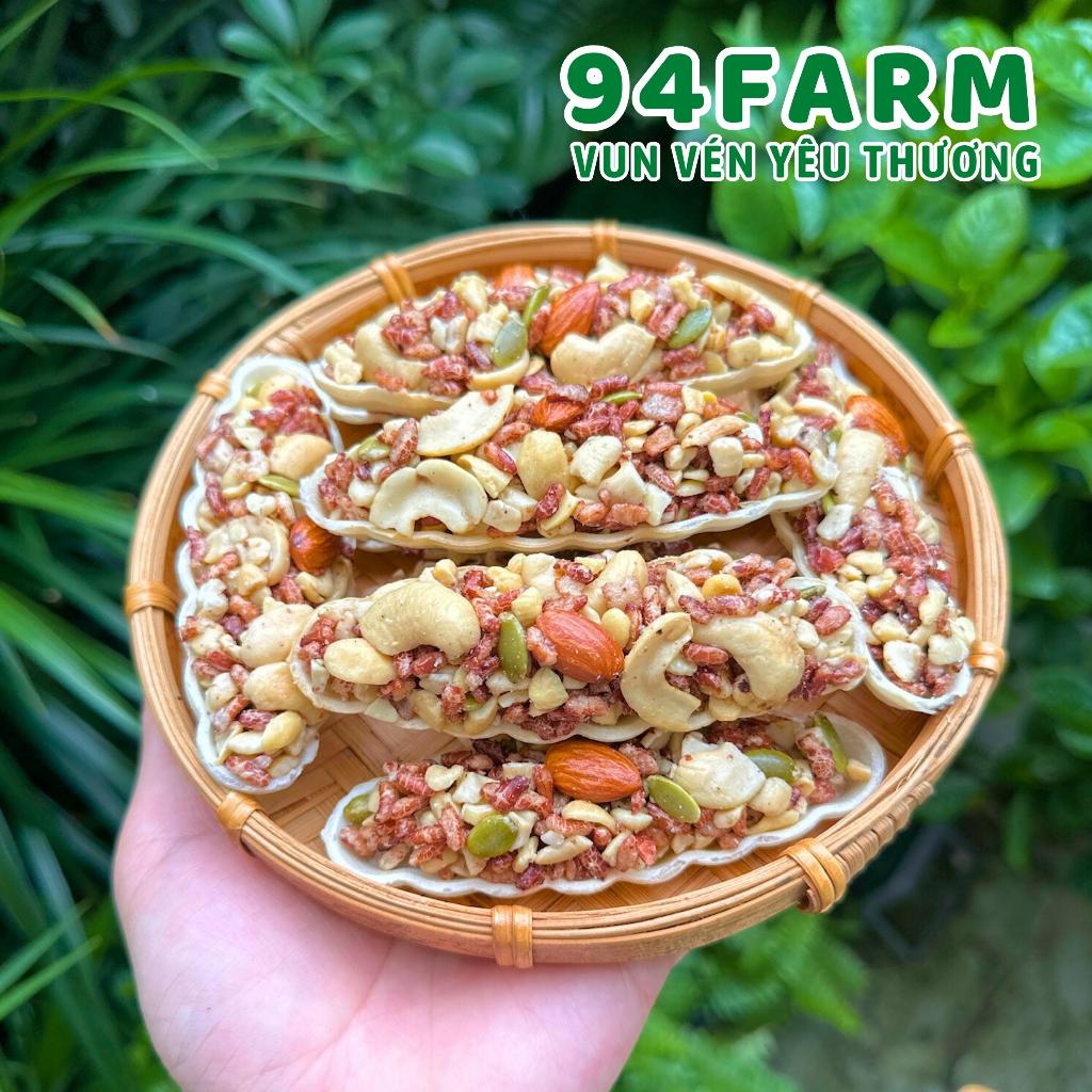 Bánh thuyền mix hạt dinh dưỡng 94Farm