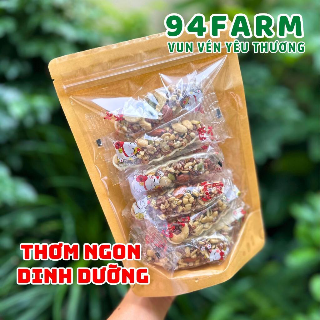 Bánh thuyền mix hạt dinh dưỡng 94Farm