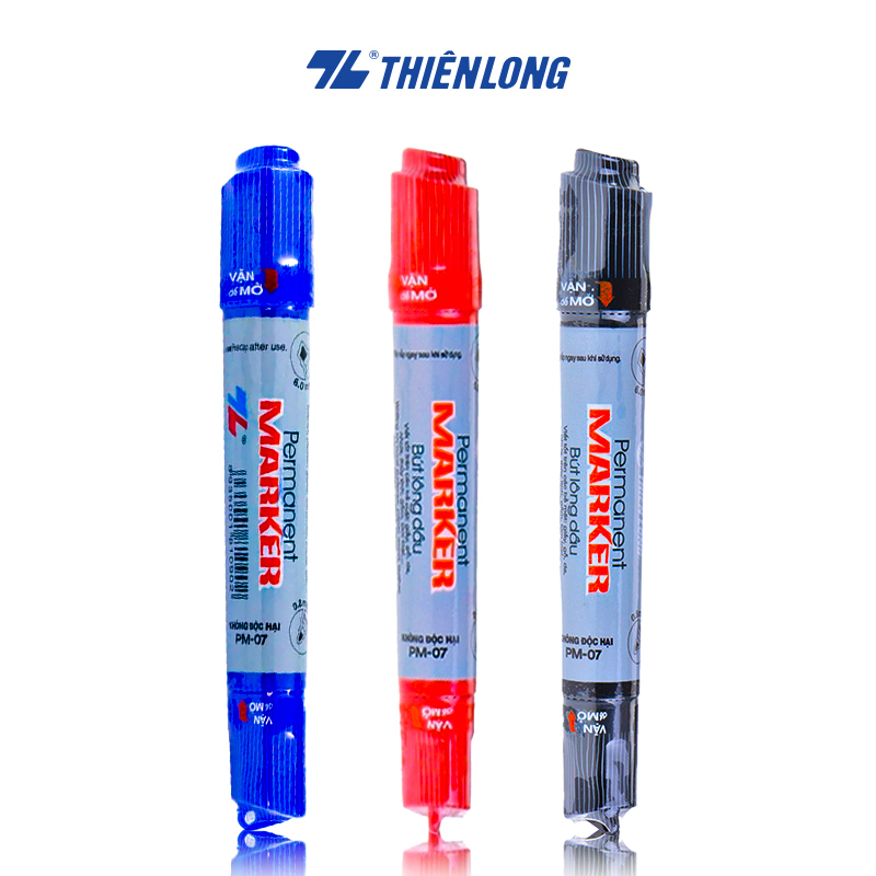 Combo Bút lông dầu Thiên Long PM-07