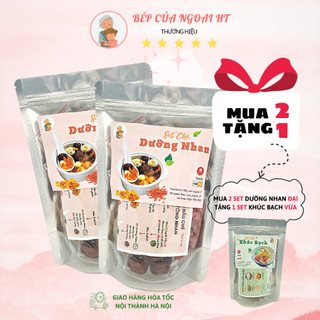 [SỈ_LẺ] Set Chè Tuyết Yến Dưỡng Nhan Nấu 25-30 Chén Thượng Phẩm (Set Đại) - Bếp của Ngoại HT
