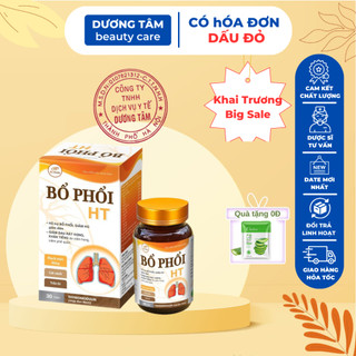 Bổ phổi ht giúp bổ phổi, tăng cường chức năng phổi, thanh lọc phổi, giảm ho, long đờm - hàng công ty có hóa đơn
