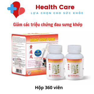 Hoàng Thống Phong (Hộp 360 Viên) - Dành Cho Người Mắc Bệnh Gout