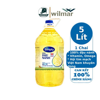 Dầu Ăn Simply Đậu Nành 5L