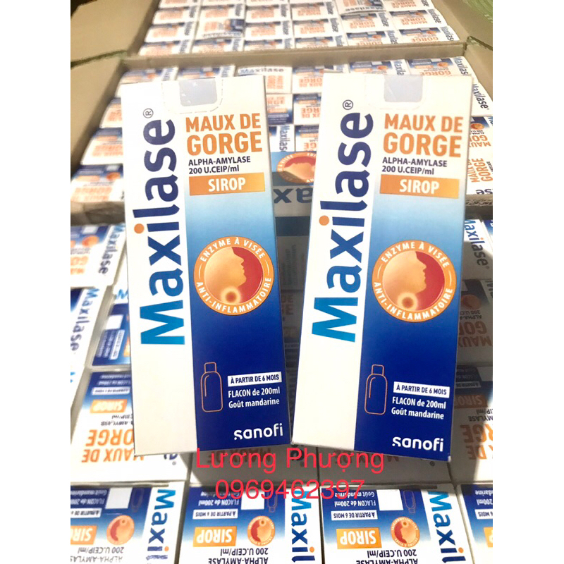 Siro Maxilase 200ml - Pháp