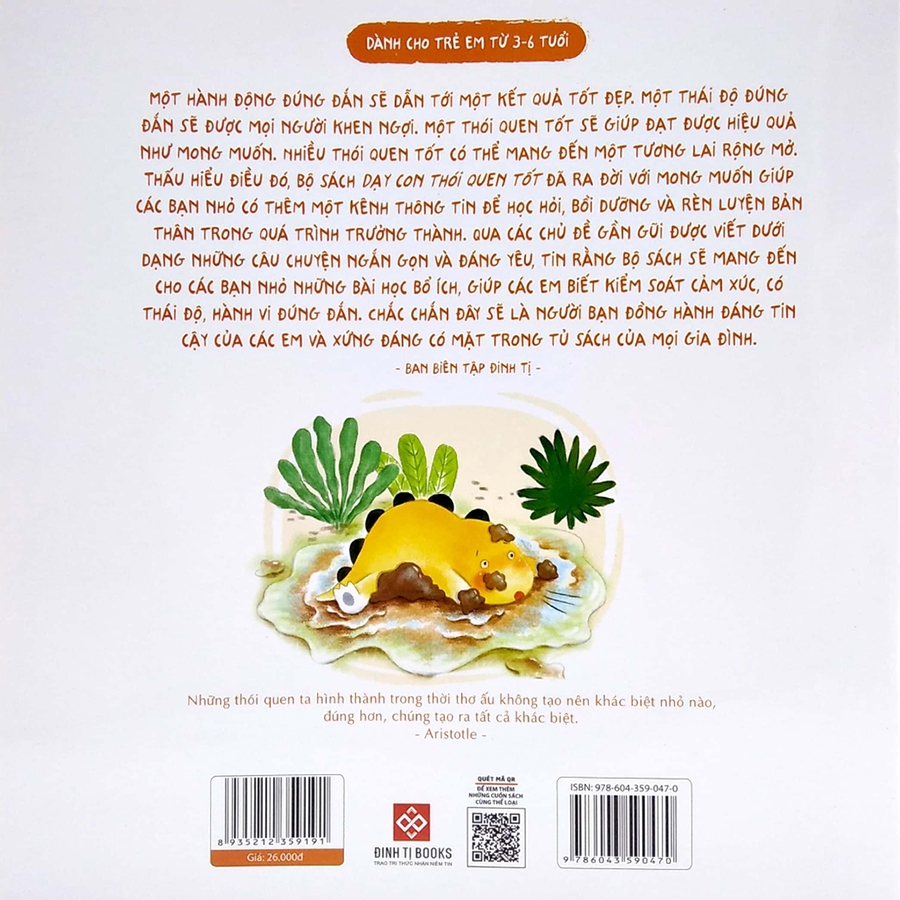 Sách- Dạy Con Thói Quen Tốt - Không Cáu Giận