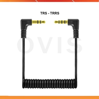 Cáp Âm Thanh 3.5 Mm TRS-TRS / TRS - TRRS Kết Nối Micro Với Máy Ảnh, Điện Thoại, Máy Tính