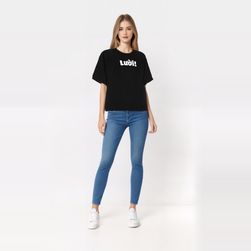 Áo Thun Local Brand Teeworld Lười T-Shirt Nam Nữ Form Rộng Unisex