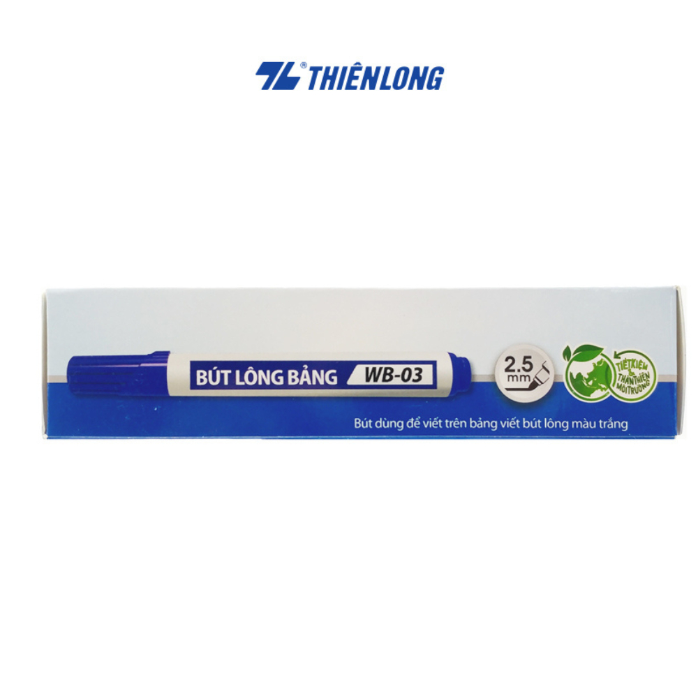 Combo 10 cây Bút lông bảng Thiên Long WB-03