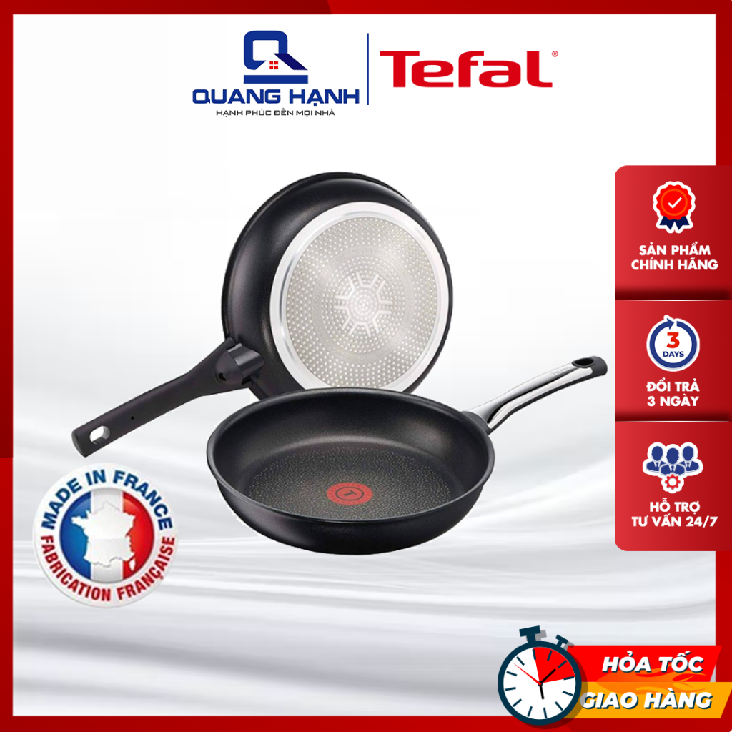 Chảo Tefal Talent Pro 20cm - 21cm - 22cm -  24cm - 28cm - 30cm có xước nhẹ