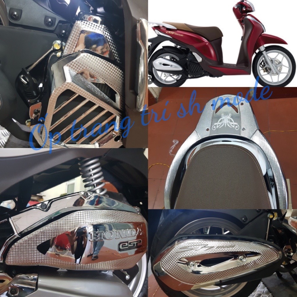 Ốp  trang trí sh mode crom từ năm 2013-2019