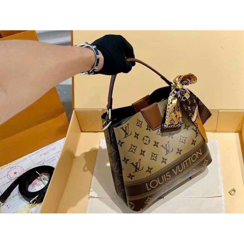 Túi lv neo hoạ tiết size23