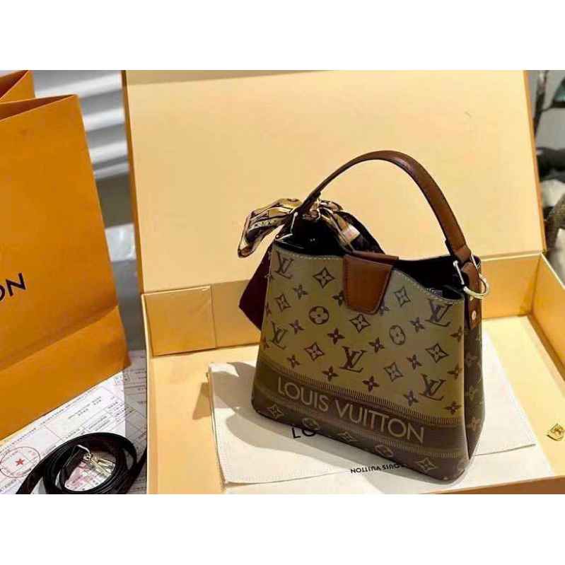 Túi lv neo hoạ tiết size23