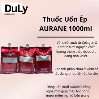 THUỐC UỐN-DUỖI TÓC AURANE PERM PHỤC HỒI TÓC 1000ML