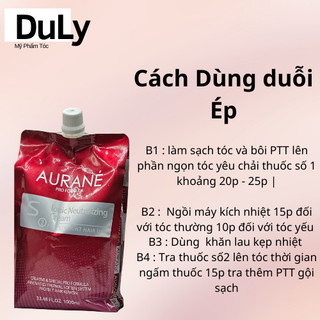 THUỐC UỐN-DUỖI TÓC AURANE PERM PHỤC HỒI TÓC 1000ML