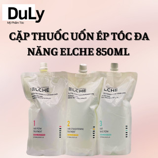 Cặp thuốc uốn ép tóc đa năng elche 850ml