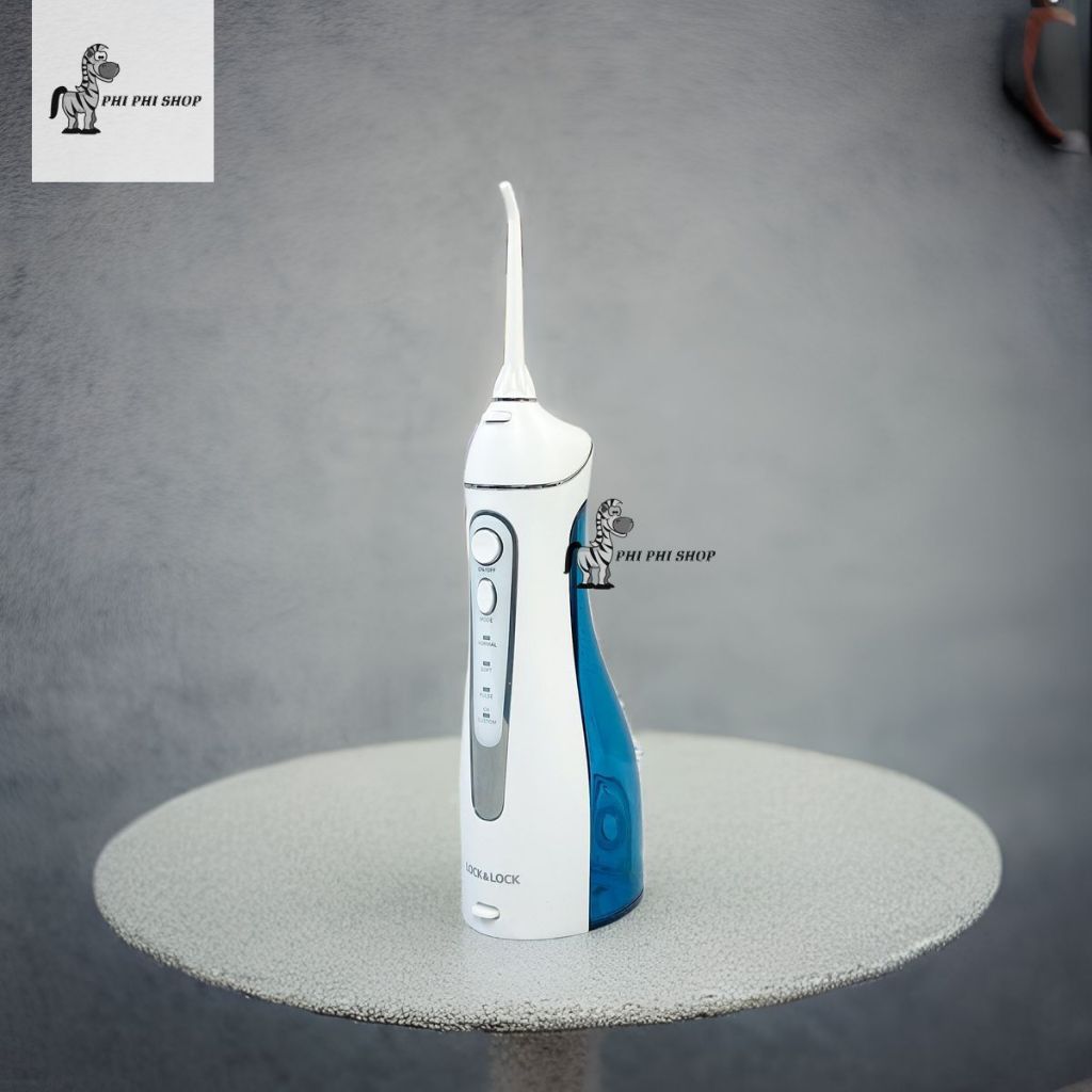 Máy Tăm Nước Không Dây Lock&Lock dễ dàng mang theo du lịch Cordless Oral Irrigator ENR156BLU PhiPhiShop