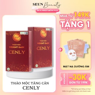 Thảo Mộc Tăng Cân Cenly MẨU MỚI Nhất 2024 TẶNG Vitamin rau củ quả hộp 30 viên
