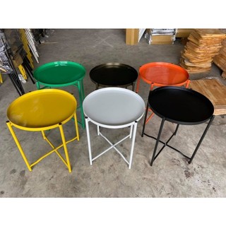 Bàn tròn xếp gọn trà chanh - B1