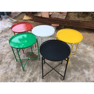Bàn tròn xếp gọn trà chanh - B1