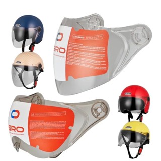 【TẶNG KÈM BỘ ỐC VÍT】Kính dài GRO gắn mũ nửa đầu và 3/4 đầu thay thế cho tất cả các thương hiệu mũ có trên thị trường xịn