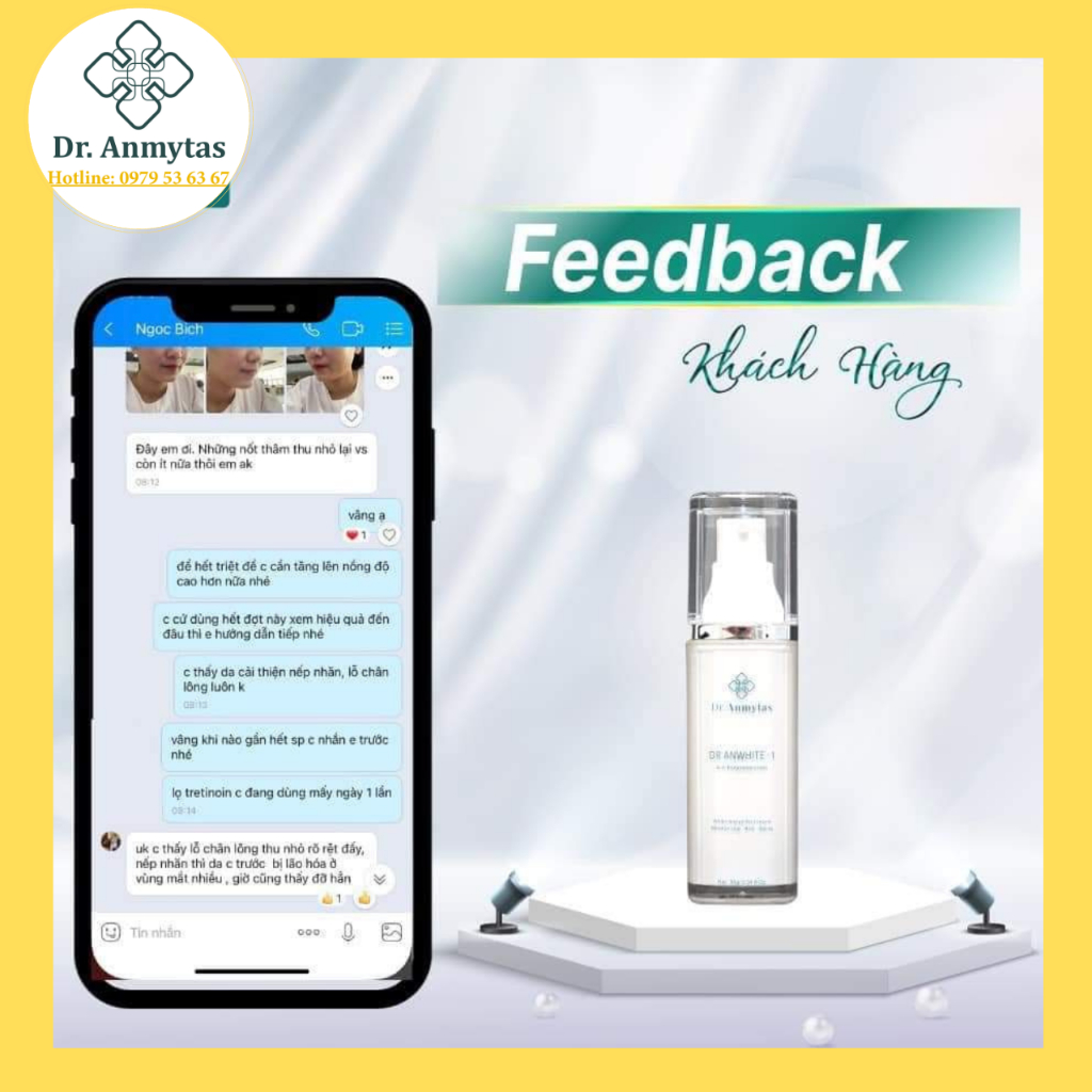 Kem Mờ Nám 4-Butylresorcinol Dr. Anmytas - Làm Sáng Da, Xóa Mờ Thâm Nám