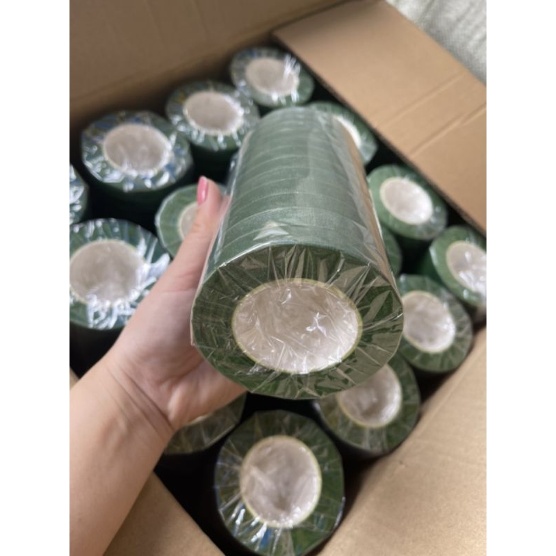 1 CUỘN KEO SÁP QUẤN CÀNH HOA LÁ GIẢ