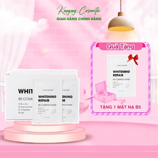 Mặt nạ trắng da cấp ẩm whitening repair jenaskin b5 complex mask 25ml