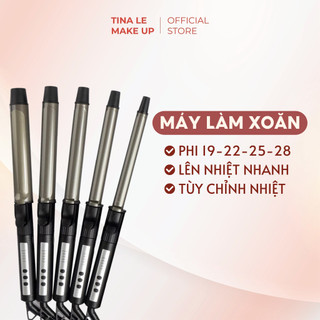 Máy làm xoăn [ HÀNG XỊN ] Máy quấn tóc xoăn nhiều cỡ cho bạn mái tóc xoăn bồng bềnh nhanh chóng