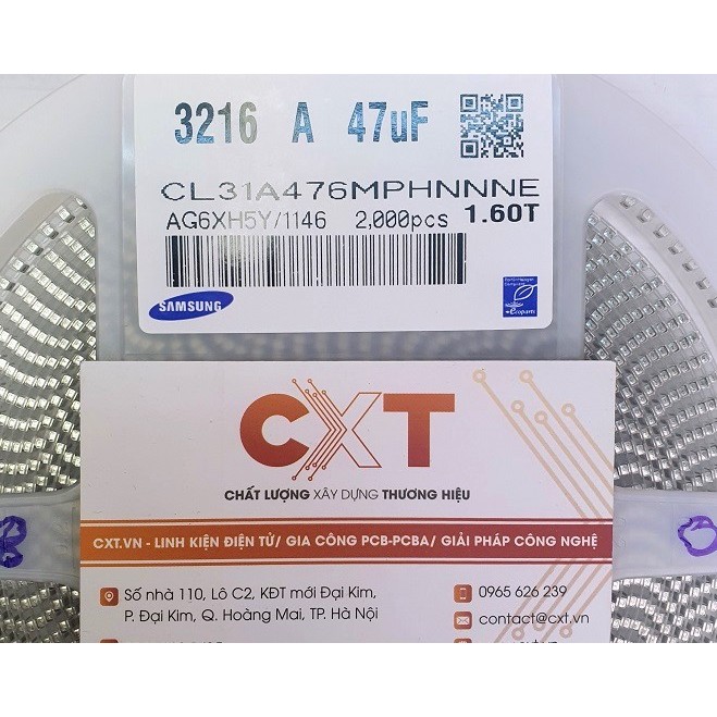 Tụ 47uF 1206 10V