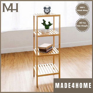 Kệ gỗ thông đa năng 4 tầng chắc chắn - Made4Home
