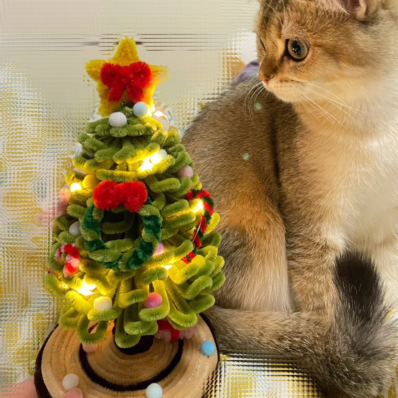 Kẽm nhung làm cây thông noel, hoa trang trí decor nhà cửa