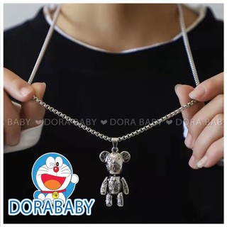 Dây chuyền cho bé, dây chuyền, gấu bear cá tính, sành điệu, dây chuyền nữ, dây chuyền đôi, dây chuyền titan - d13