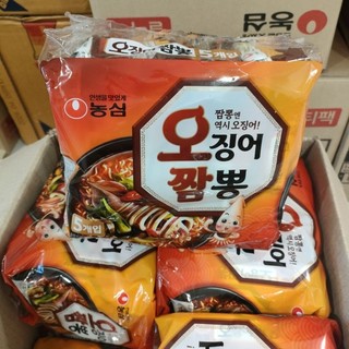 Mì mực hàn quốc champong nongshim 124g/ 농심 오징어짬뽕 124g