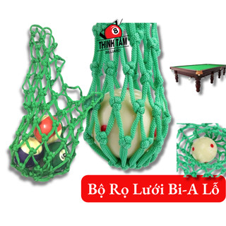Bộ 6 rọ lưới bida lỗ - bi-a pool