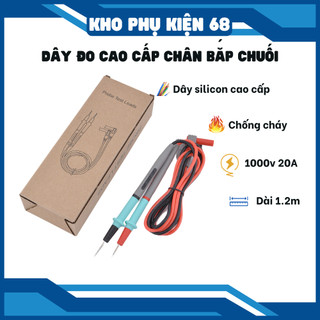 Que đo đồng hồ vạn năng, dây đo đồng hồ vạn năng CATII 1000V 20A chống cháy, chống băng