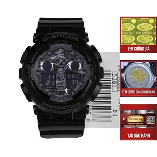 Đồng hồ nam casio chính hãng ga-100mb, dây nhựa