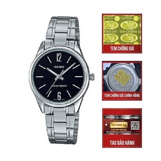 Đồng hồ nữ CASIO chính hãng LTP-V005, dây kim loại.