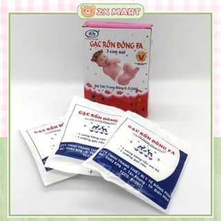 Băng rốn cho bé trẻ sơ sinh, gạc rốn Đông Pha, Hải Sơn Pha  [Hộp 3 chiếc]