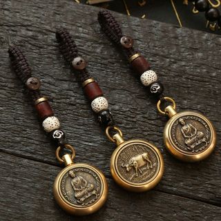 Móc Khoá Ô Tô Xe Máy 12 Con Giáp Và 8 Vị Phật Bản Mệnh Mang Lại Bình An May Mắn 