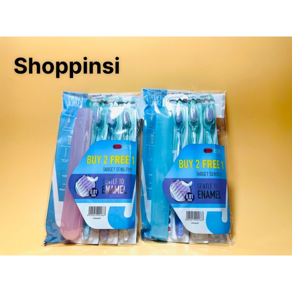 Bàn Chải Đánh Răng Jordan Target Sénitive ( Mua 2 tặng 1 kèm hộp đựng)